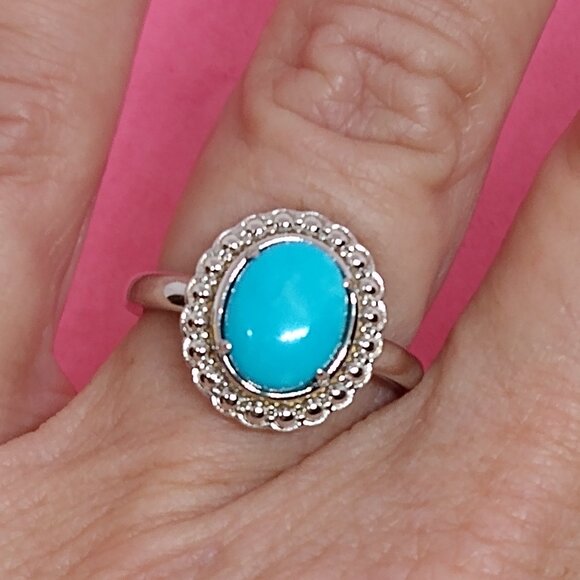 Jtv Jewelry - Sleeping beauty turquoise ring, size 6.